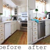 How to paint kitchen appliances