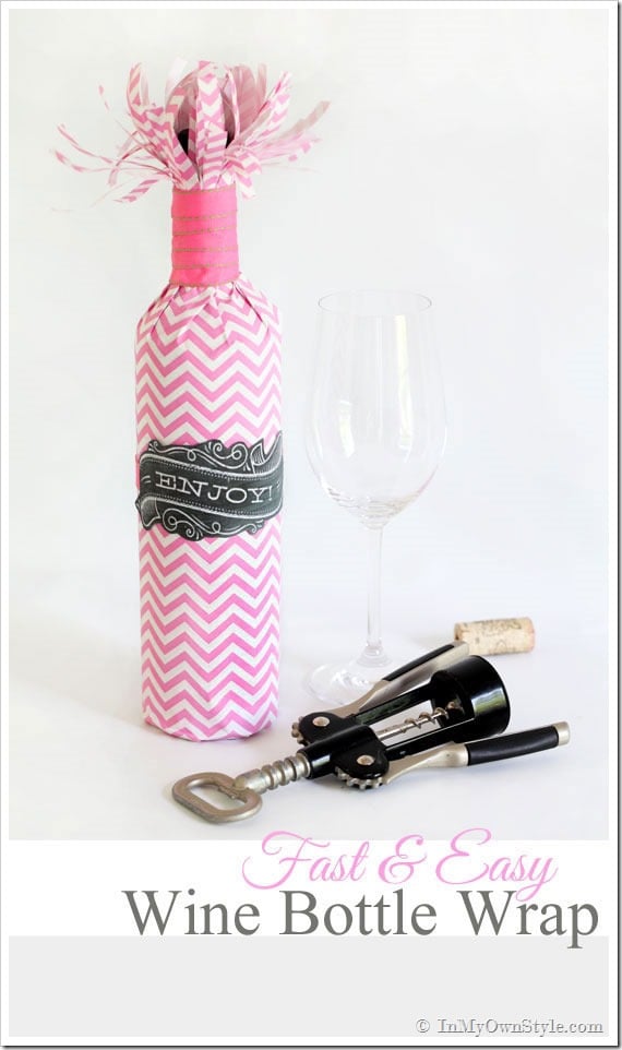Pretty-Wine-Bottle-Wrap-to-Give-as-a-Hostess-gift