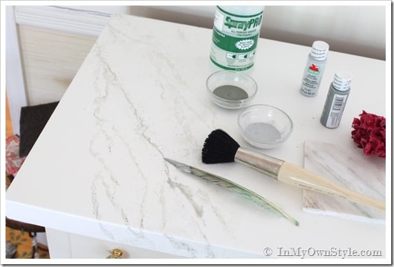 Carrara-Marble-painting