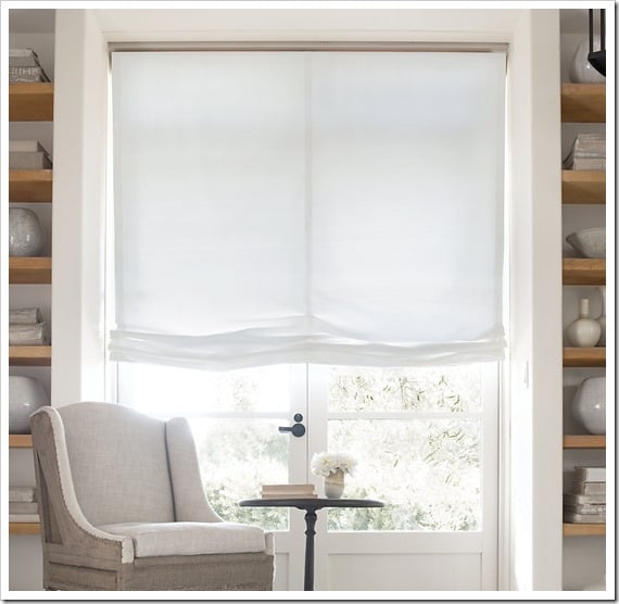 Restoration Hardware Relaxed Roman Shades