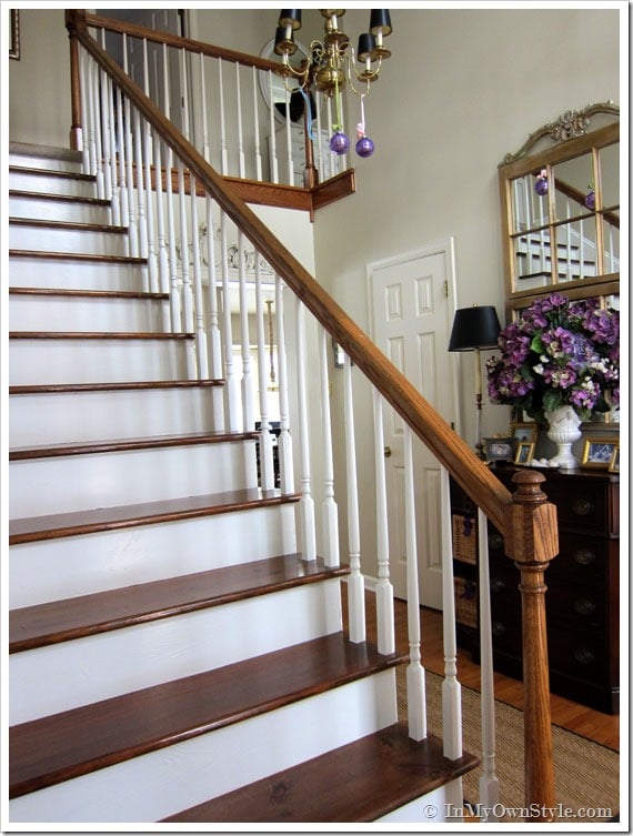 Staircase makeover for the DIY'er