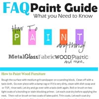 How to paint anything guide