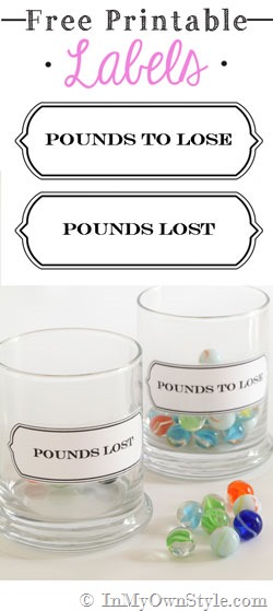 Free-printable-labels-Pounds-Lost-Pounds-to-Lose