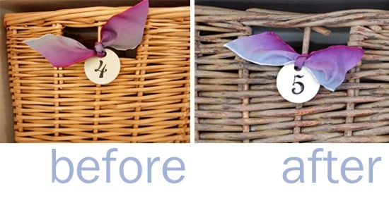 How-to-age-a-wicker-basket-with-paint-before-and-after