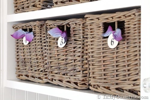 How-to-age-and-update-the-color-of-wicker-baskets to a driftwood finish