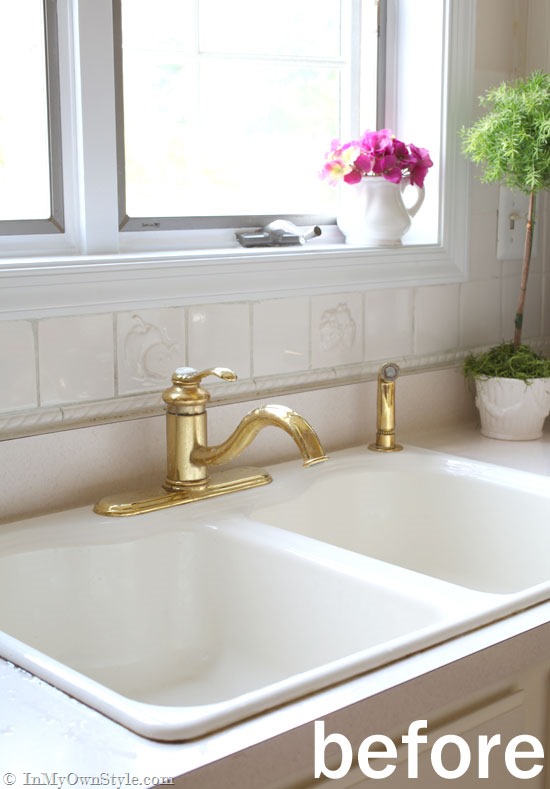 Kitchen-Faucet-makeover