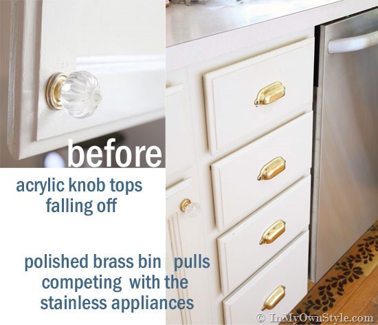How to install cabinet knobs the easy way