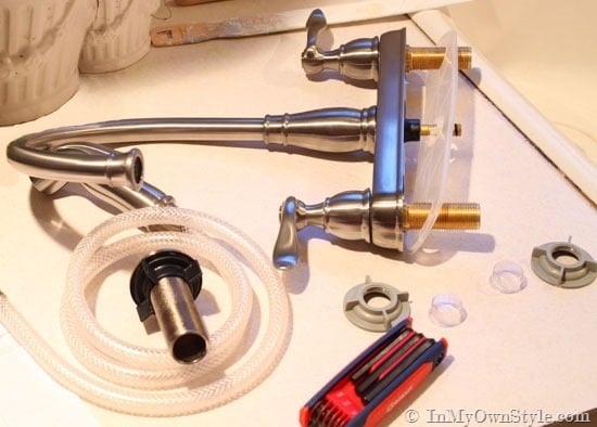 Supplies-Needed-to-install-a-faucet