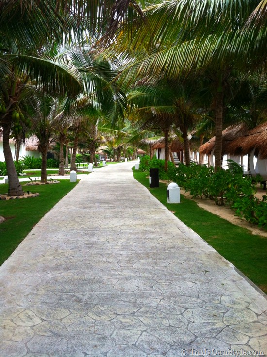 1 path at El Dorado Royale Resort in Mexico