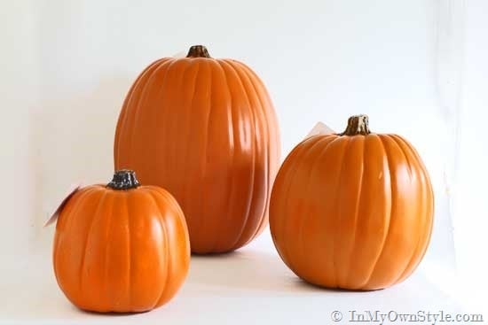 Fake-Pumpkins-at-Michaels