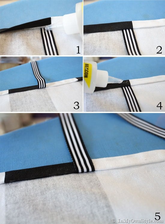 How-to-attach-ribbon-ties-to-a-no-sew-chair-back-cover