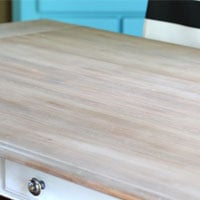 How to stain wood furniture grey to look like driftwood