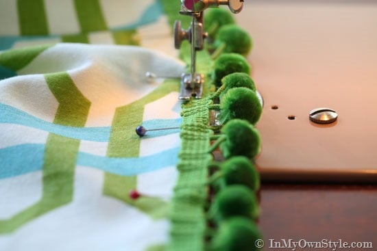 How-to-sew-trim-on-cushion-covers