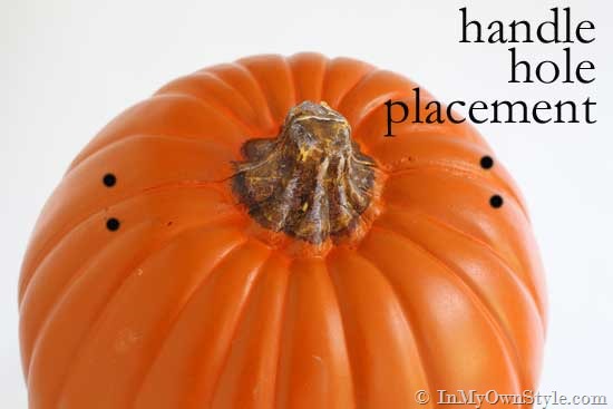 How to carve a jack-lantern using a hot knife and a foam pumpkin.