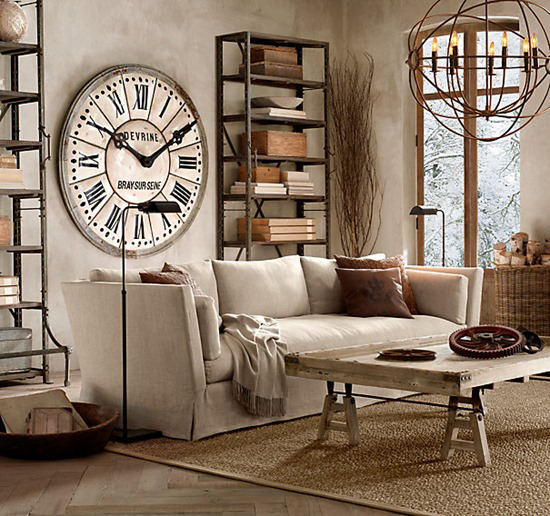 Restoration Hardware Clock