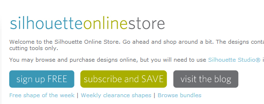 Sihouette Online Store