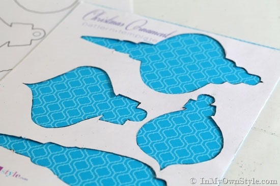 Christmas-Ornament-template-for-making-cut-out paper Christmas ornaments
