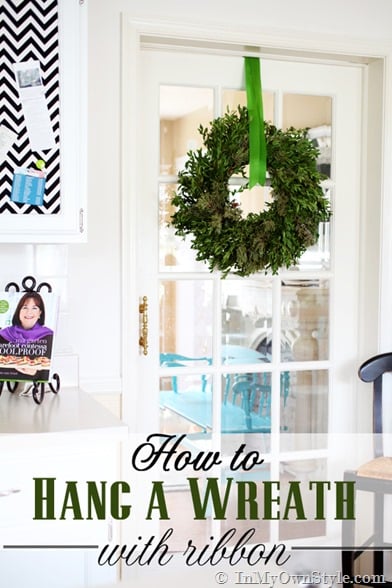Decorating-Ideas-for-Christmas-using-Fresh-Greenery-Wreaths