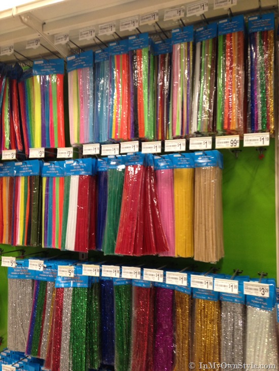 chenille pipe cleaners