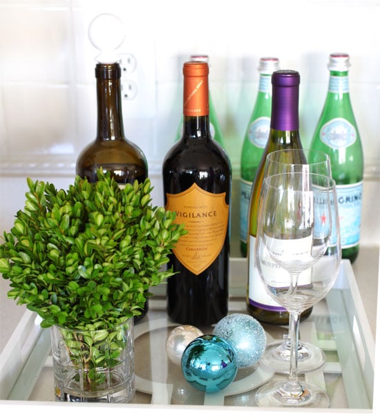 Christmas party decor idea.