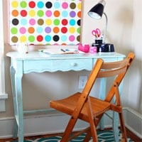 DIY Chalk Painted Desk