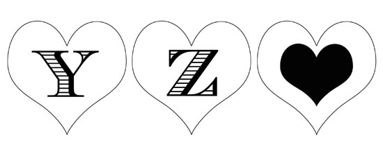 Valentine-Free-Printable-Heart-Initial-Gift-Tags-page-3--Y-Z-and-Heart