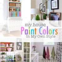 Wall paint colors in In My Own Style blogs home
