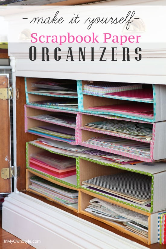 Scrapbook-paper-stacking-organizers-to-make