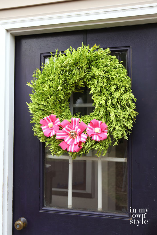 Easy-Spring-Wreath-Decorating Ideas