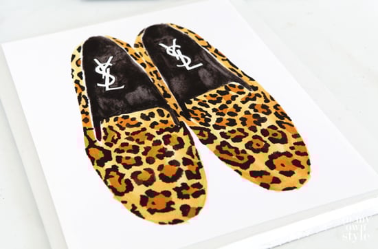 YSL-Leopard-Shoe-Art