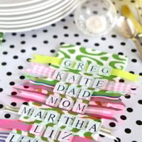 tile-and-ribbon-place-card-idea-for-table-settings