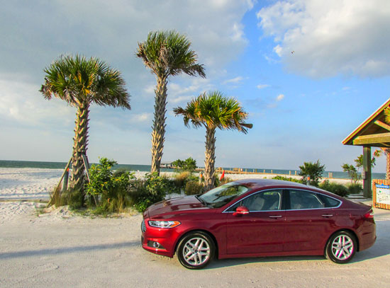 Ford-Fushion on Anna Maria Island