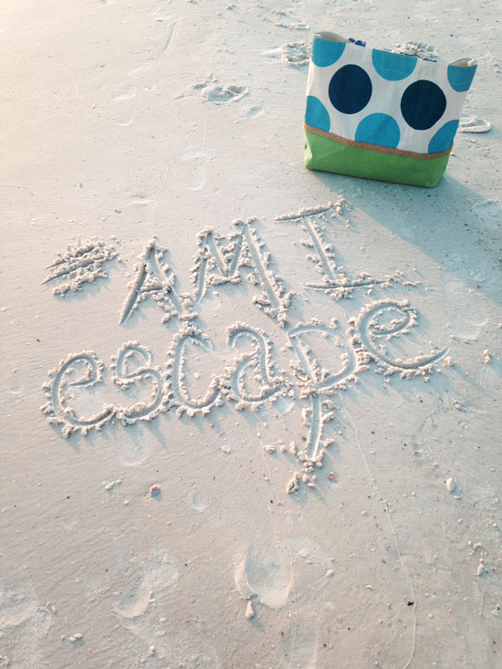 Beach-writing