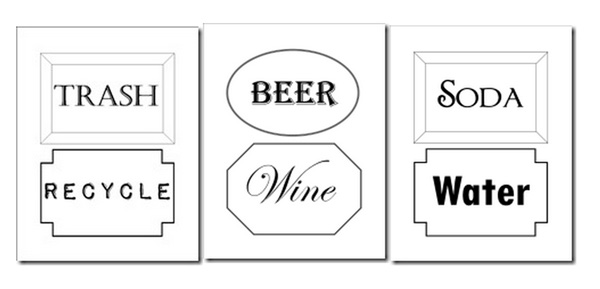Free-Printable-Party-labels-for-Trash-Recycling-Beer-Wine-Soda-and-water