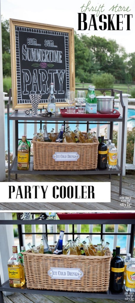 Make-a-basket-into-a-party-cooler