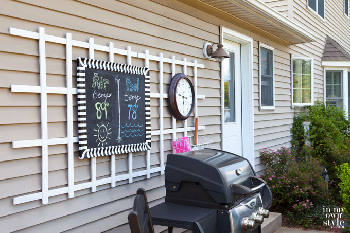 Outdoor-Chalkboard