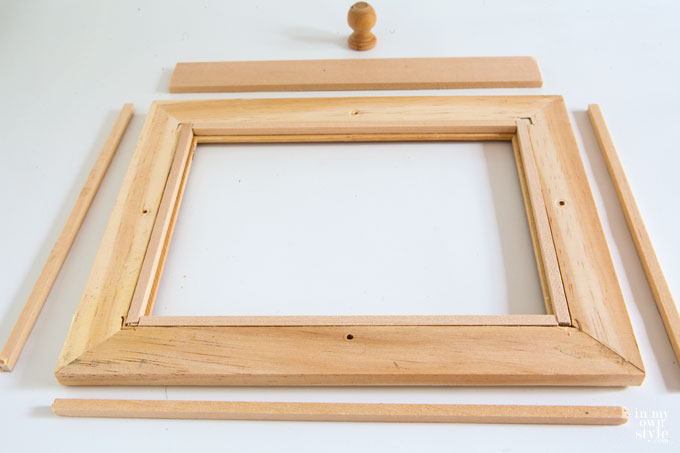 Layout-of-how-to-make-a-glass-on-both-sides-photo-frame