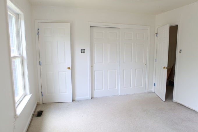 How to paint a bedroom