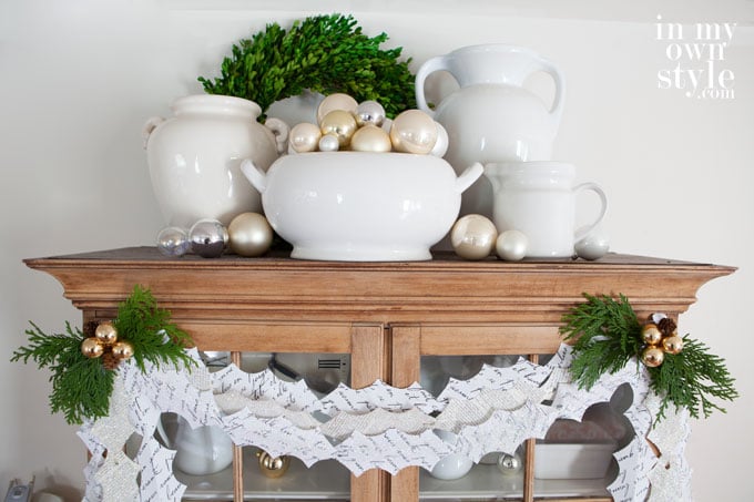Holiday-Decorating-Ideas-for-the-top-of-cabinets