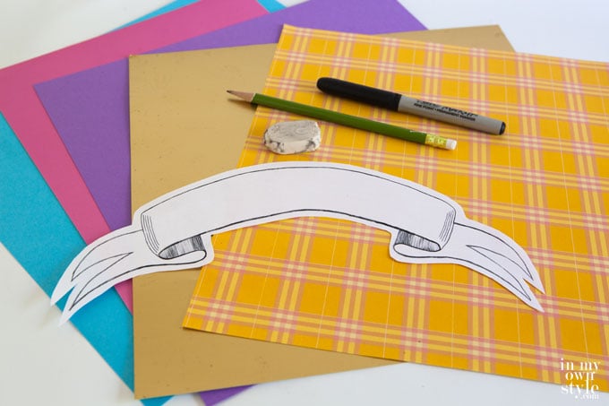 How to print and make these unique dinner plate place cards for the next time you entertain