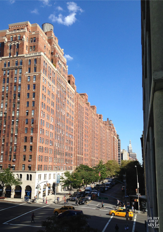 Apartment buildings in NYC