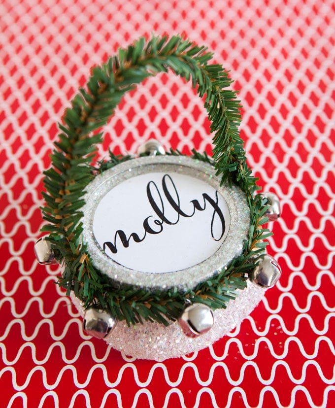 Christmas-gift-bag- made from a Ball-Jar
