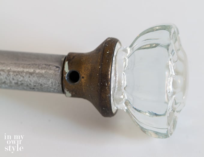 How-to-attach-a-doorknob-to-a-pipe-to-make-a-curtain-rod