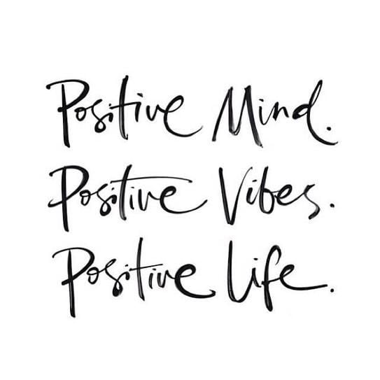 Positive Life quote