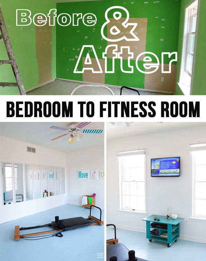 How to turn an extra-bedroom-to-Fitness-Room