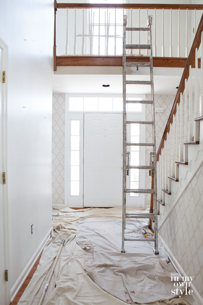 Painting-a-two-story-foyer