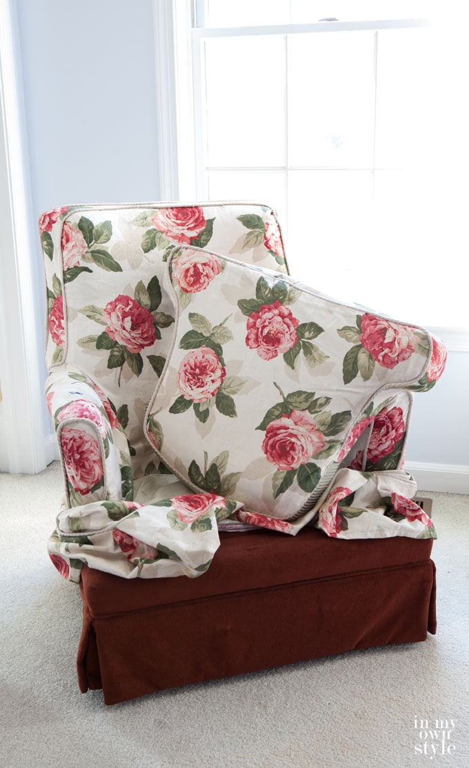 Painting furniture fabric