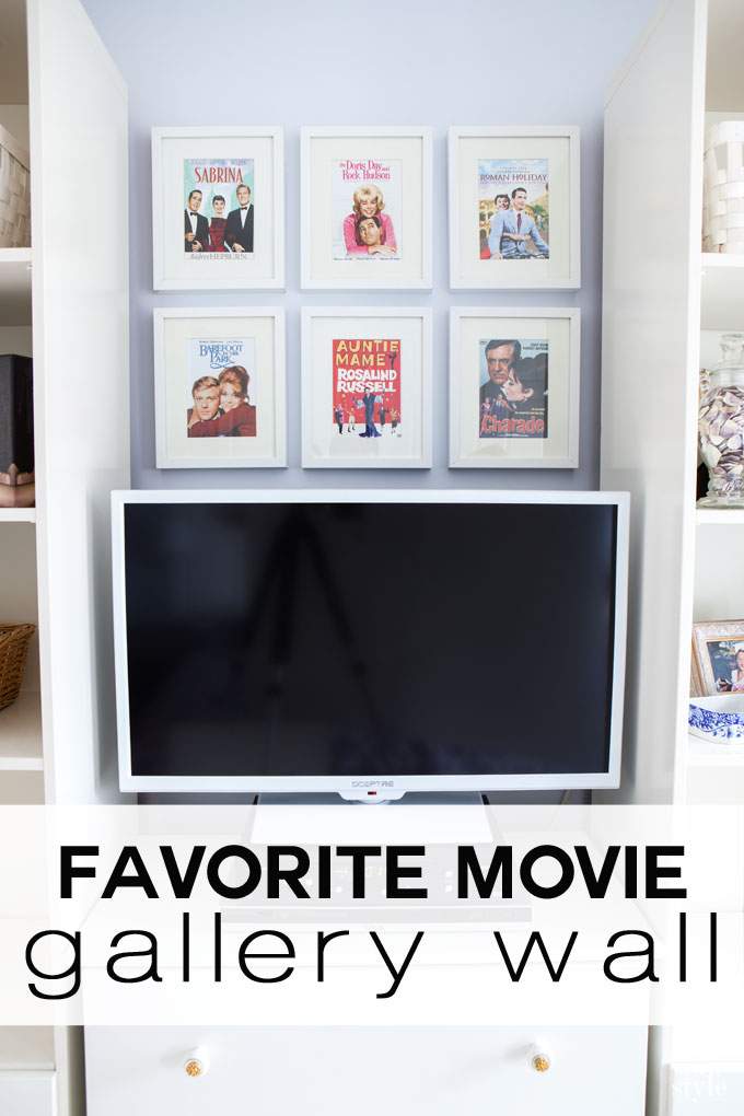 Free artwork for your wall. Use the case art from your favorite movie DVD's to make a gallery wall...big or small | In My Own Style