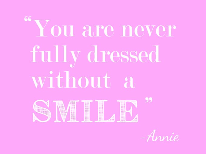 Quote from Annie