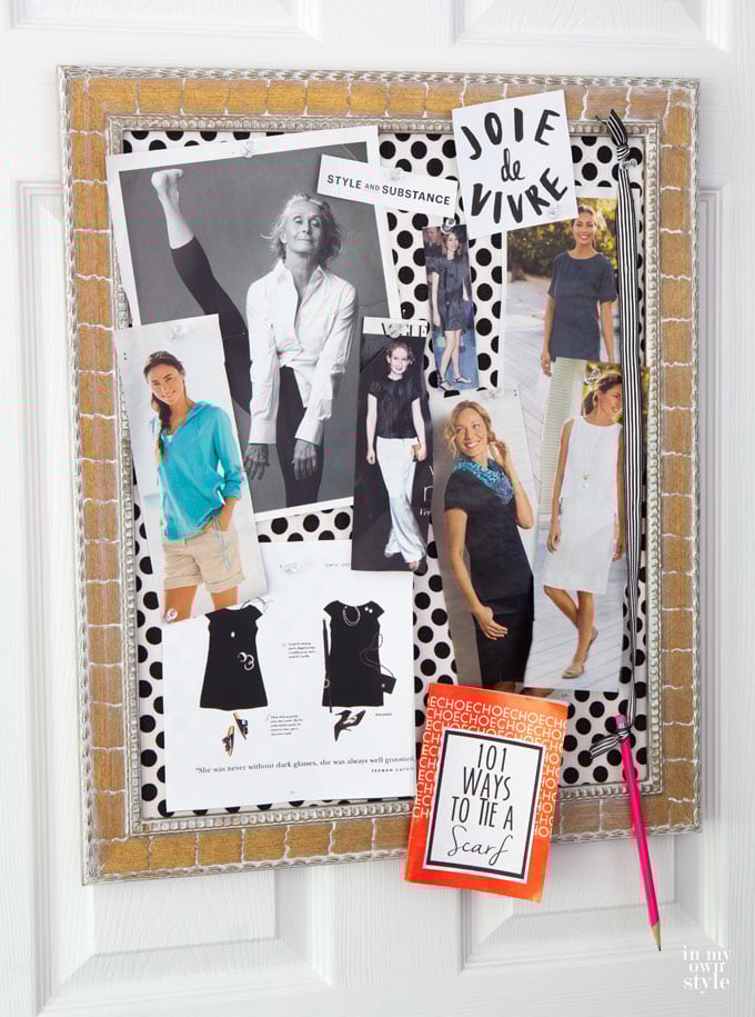 Clothes closet organizing idea